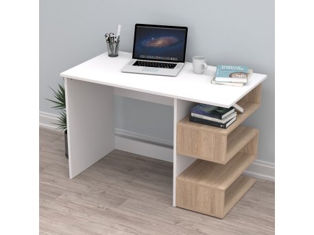 HANAH HOME Radni sto Lorea White Sonomo