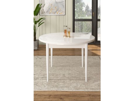 HANAH HOME Trpezarijski sto Rox White