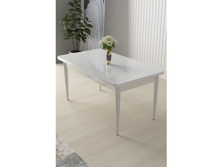 HANAH HOME Trpezarijski sto Nil White