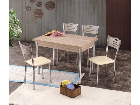 HANAH HOME Produžni trpezarijski sto Polo 1307