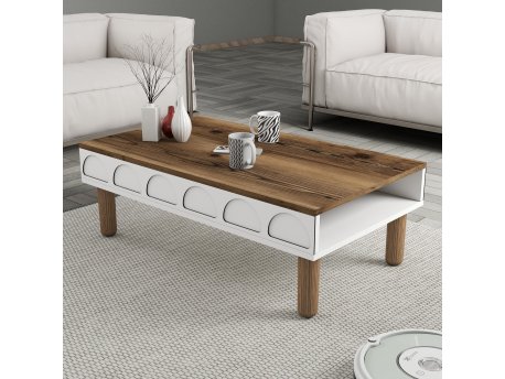 HANAH HOME Sto za kafu Bohem 852 White