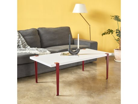 HANAH HOME Sto za kafu Fonissa White Burgundy