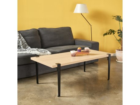 HANAH HOME Sto za kafu Fonissa Wooden Black