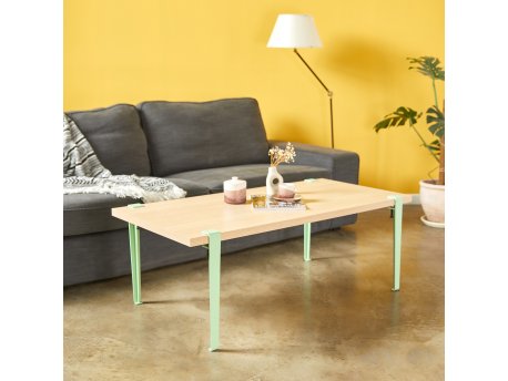 HANAH HOME Sto za kafu Fonissa Wooden Mint Green