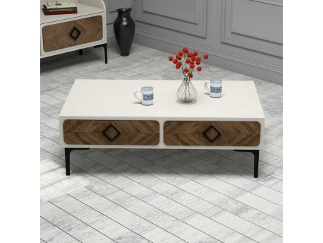 HANAH HOME Sto za kafu Samba Cream