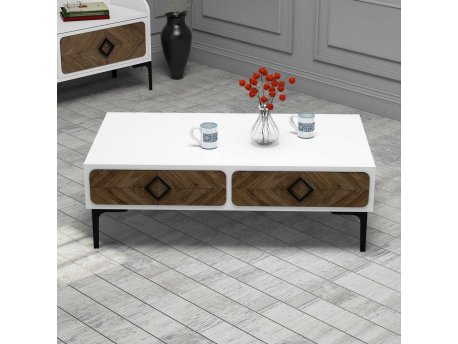 HANAH HOME Sto za kafu Samba White