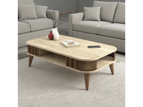 HANAH HOME Sto za kafu Eylul Travertine