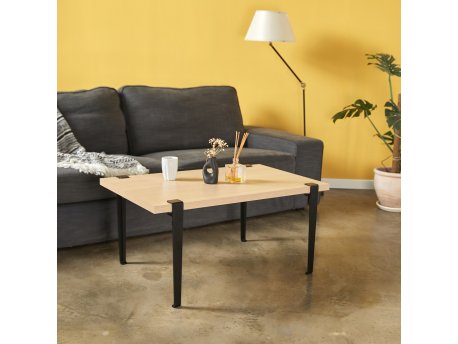 HANAH HOME Sto za kafu Neda Wooden Black