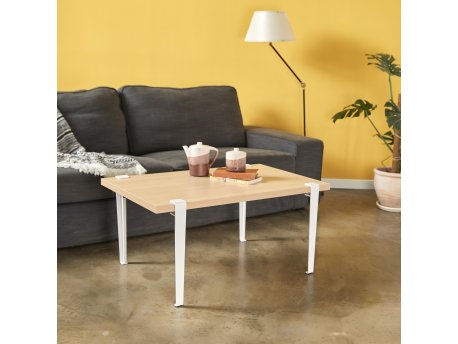 HANAH HOME Sto za kafu Neda Wooden White