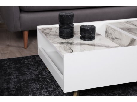 HANAH HOME Sto za kafu Frida White