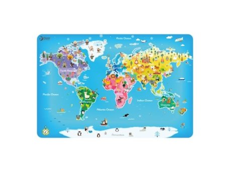 CLASSIC WORLD Drvena slagalica Mapa sveta