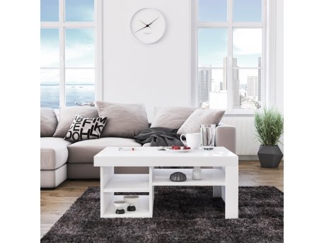 HANAH HOME Sto za kafu bele boje Reeta