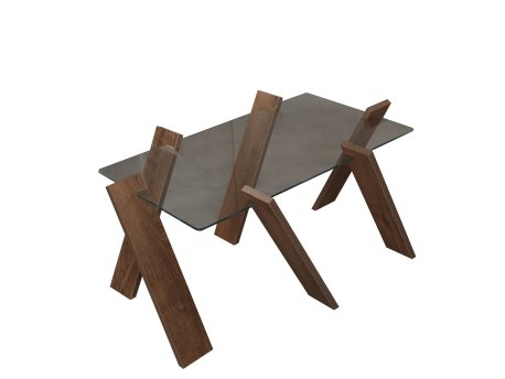 HANAH HOME Sto za kafu Roman Maxi Kafkas Hrast