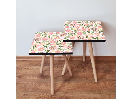 HANAH HOME Set 2 stočića 2Shp170 Multicolor