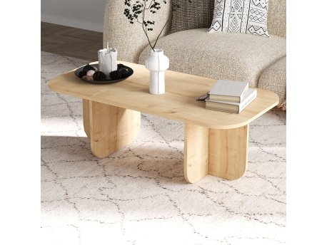 HANAH HOME Sto za kafu Becaj Sapphire Hrast