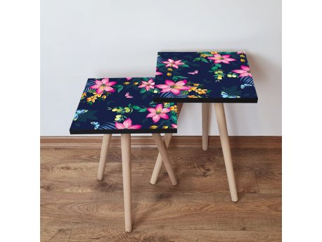 HANAH HOME Set 2 stočića 2Shp189 Multicolor