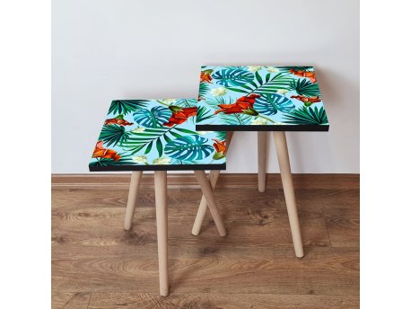 HANAH HOME Set 2 stočića 2Shp199 Multicolor