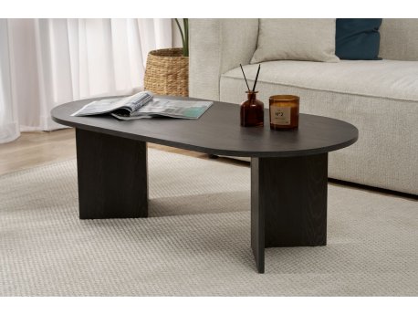 HANAH HOME Sto za kafu Sable Lumiere Black