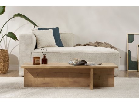 HANAH HOME Sto za kafu Harbor Sapphire Hrast