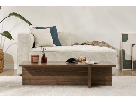 HANAH HOME Sto za kafu Harbor Walnut