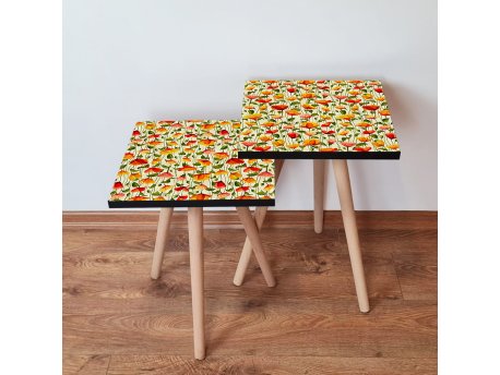 HANAH HOME Set 2 stočića 2Shp248 Multicolor