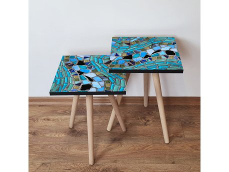 HANAH HOME Set 2 stočića 2Shp256 Multicolor