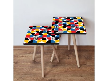 HANAH HOME Set 2 stočića 2Shp276 Multicolor