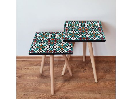 HANAH HOME Set 2 stočića 2Shp28 Multicolor