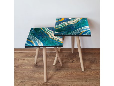 HANAH HOME Set 2 stočića 2Shp287 Multicolor