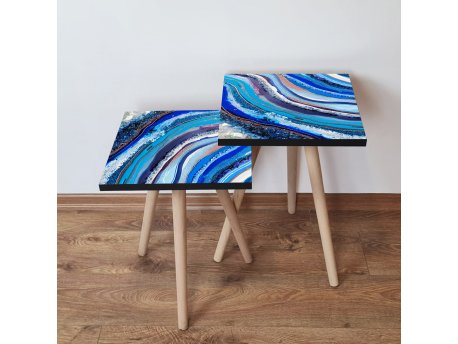 HANAH HOME Set 2 stočića 2Shp289 Multicolor