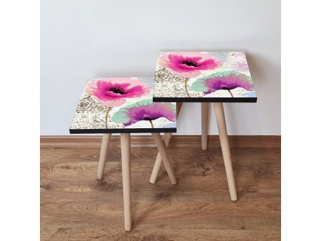 HANAH HOME Set 2 stočića 2Shp300 Multicolor