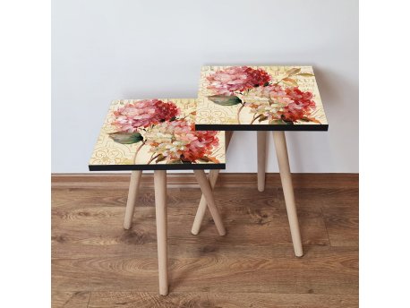HANAH HOME Set 2 stočića 2Shp304 Multicolor