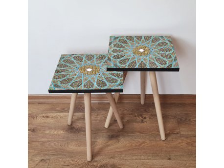 HANAH HOME Set 2 stočića 2Shp340 Multicolor