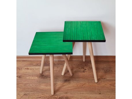 HANAH HOME Set 2 stočića 2Shp342 Green