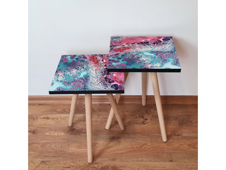 HANAH HOME Set 2 stočića 2Shp349 Multicolor