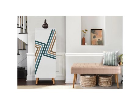 HANAH HOME Set nameštaja za hodnik Vegas White 951 0900