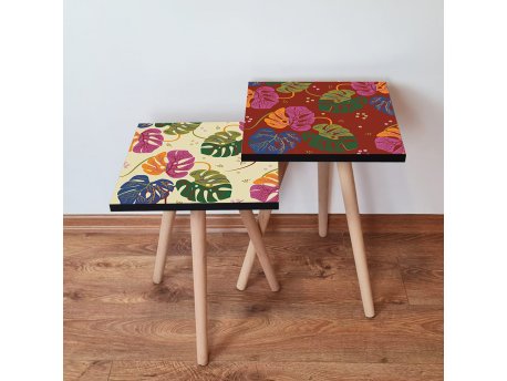 HANAH HOME Set 2 stočića 2Shp430 Multicolor