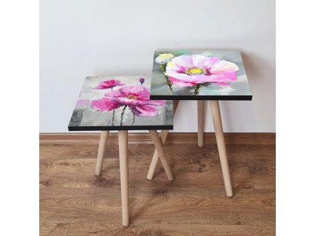 HANAH HOME Set 2 stočića 2Shp459 Multicolor