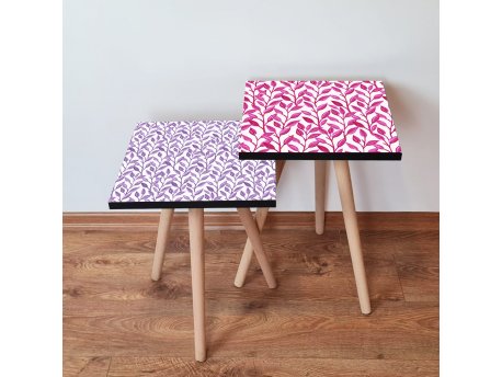 HANAH HOME Set 2 stočića 2Shp477 Multicolor