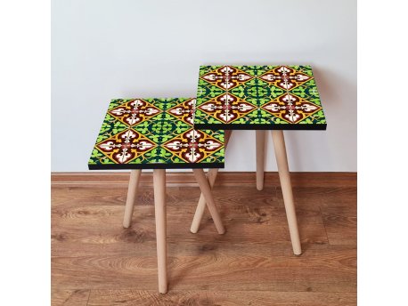 HANAH HOME Set 2 stočića 2Shp49 Multicolor