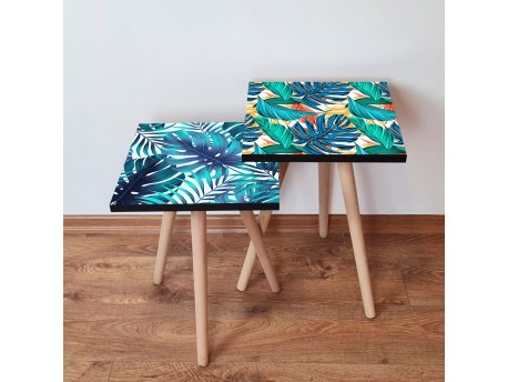 HANAH HOME Set 2 stočića 2Shp501 Multicolor