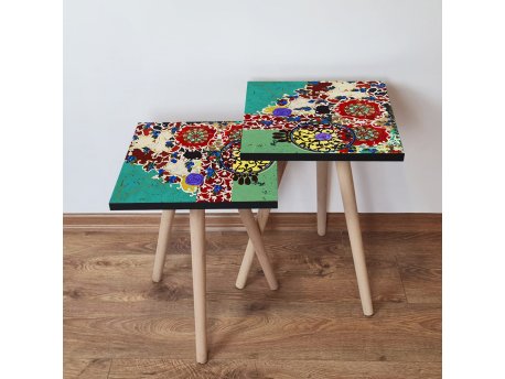 HANAH HOME Set 2 stočića 2Shp56 Multicolor