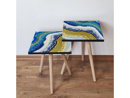 HANAH HOME Set 2 stočića 2Shp71 Multicolor