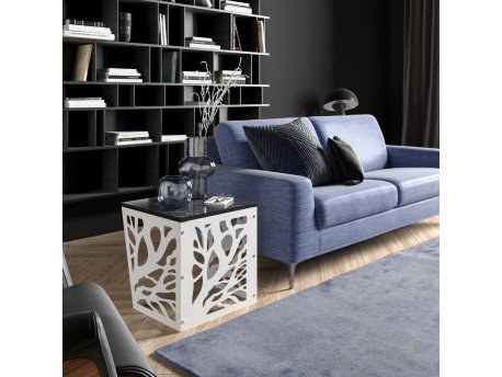 HANAH HOME Pomoćni stočić Tongfu White