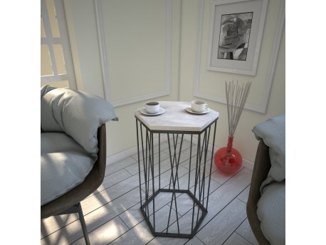 HANAH HOME Pomoćni stočić Cetrus Deniz Oak