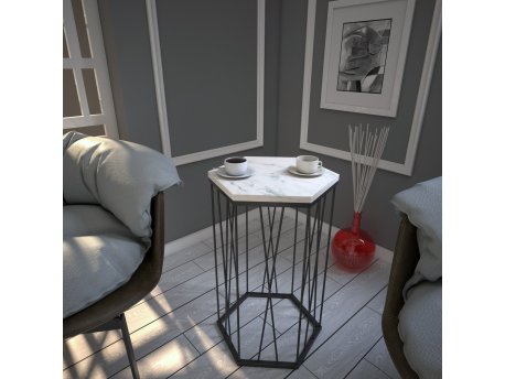 HANAH HOME Pomoćni stočić Cetrus Marmo