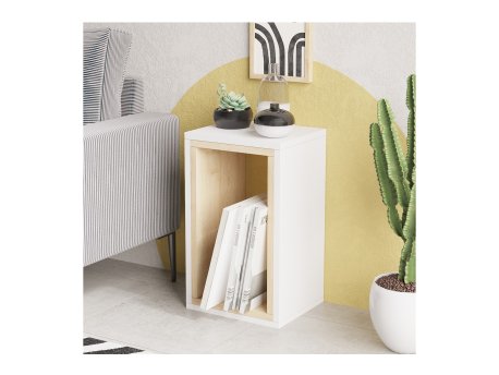 HANAH HOME Pomoćni stočić Nancy Sapphire Oak White