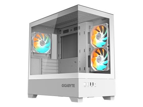 GIGABYTE C201 PANORAMIC ICE, midi kućište, belo (GB-C201PI)