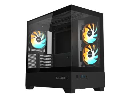 GIGABYTE C201 PANORAMIC, midi kućište, crno (GB-C201P)