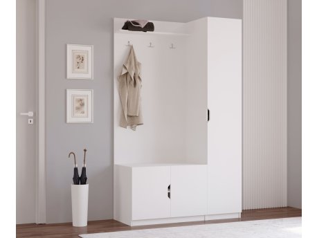 HANAH HOME Hall Stand zidni čiviluk Rb 159